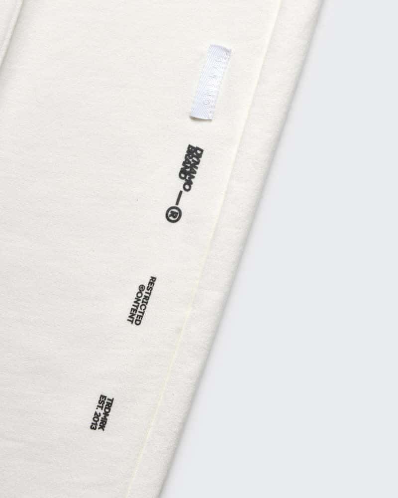 Sudadera Unisex Blanca Básica - miniatura 2