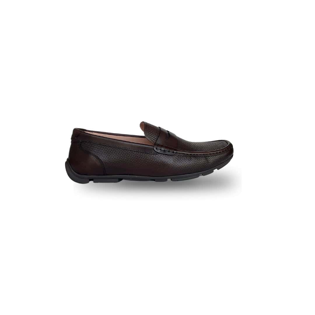 Zapato Mocasin Casual Jon Sonen Hombre Brown