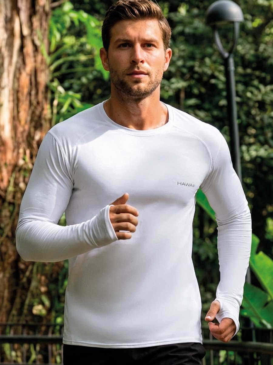 Buzo Deportivo Para Hombre Color Blanco