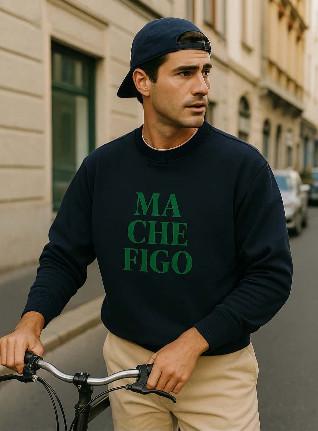 NUOVO Sweatshirt MA CHE FIGO