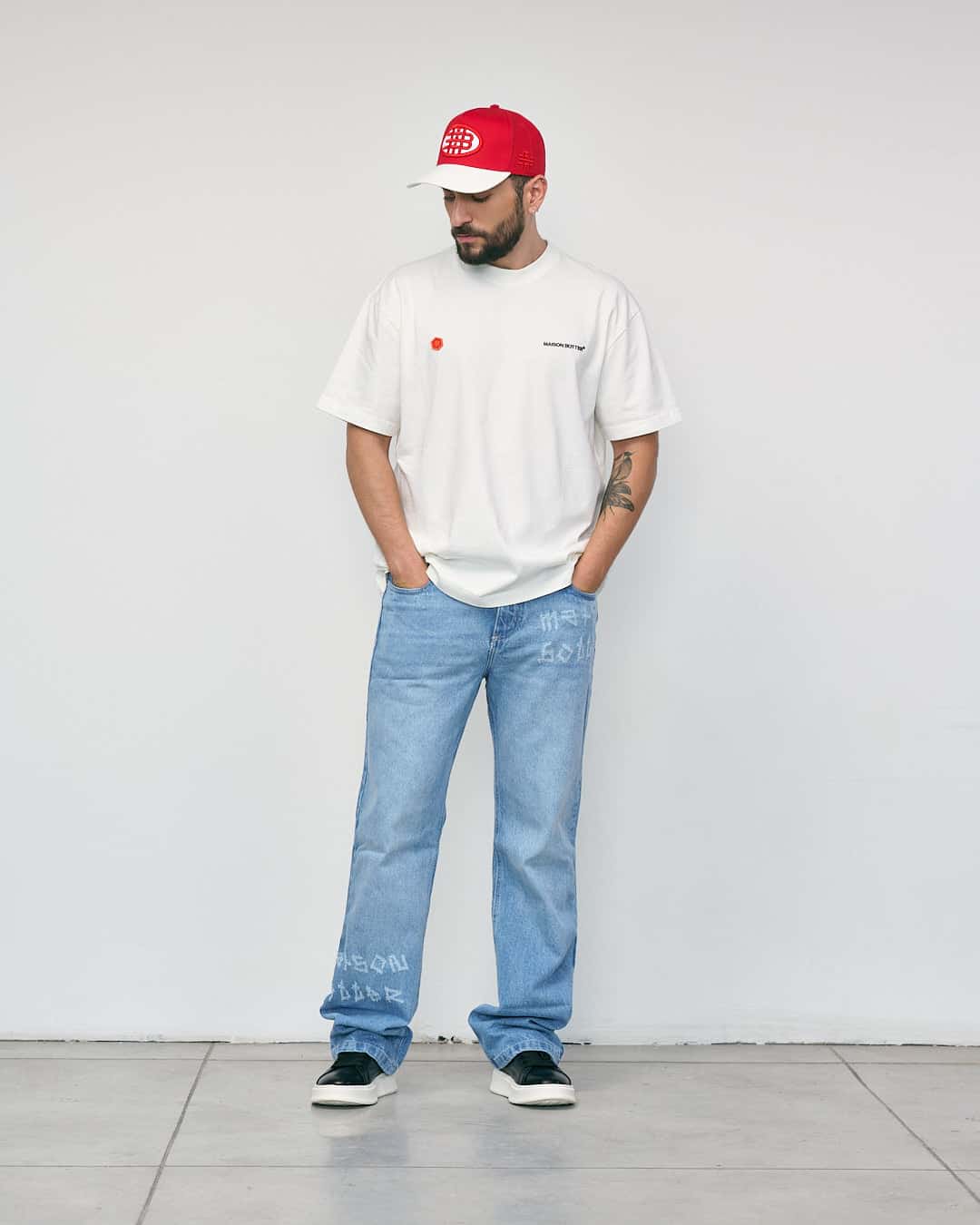 T-shirt Element - White by Maison Botter - miniatura 4
