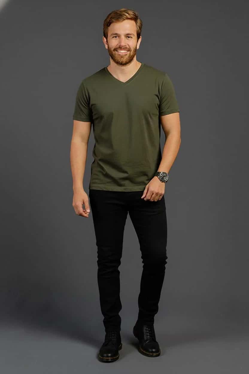 Camiseta Cuello V - miniatura 7