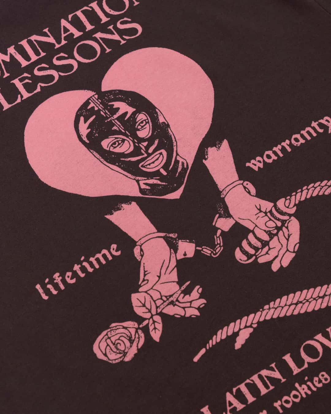 CAMISETA DOMINATION LESSONS CHOCOLATE OVERSIZED - miniatura 4
