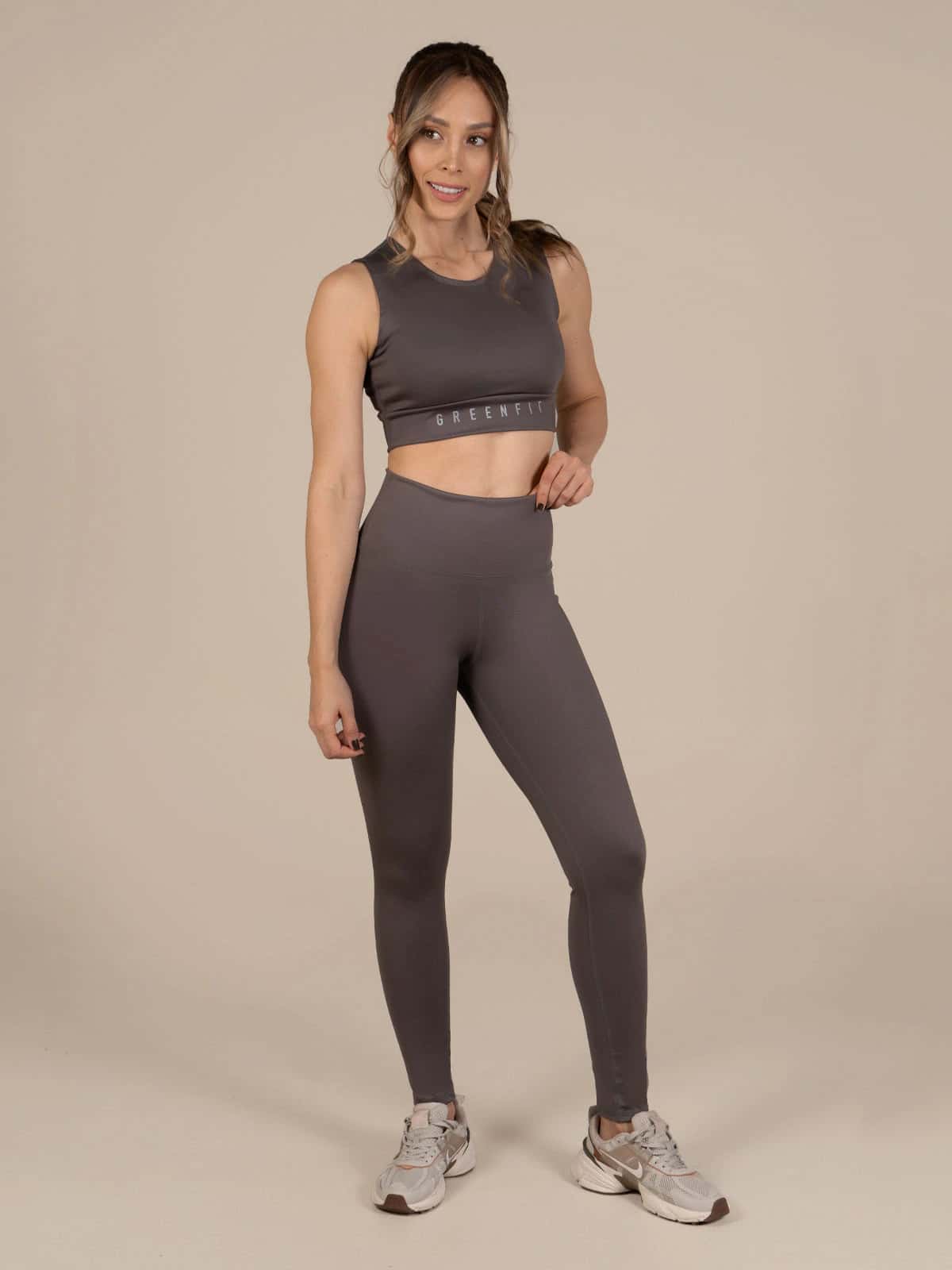 Janette leggins set cafe seco