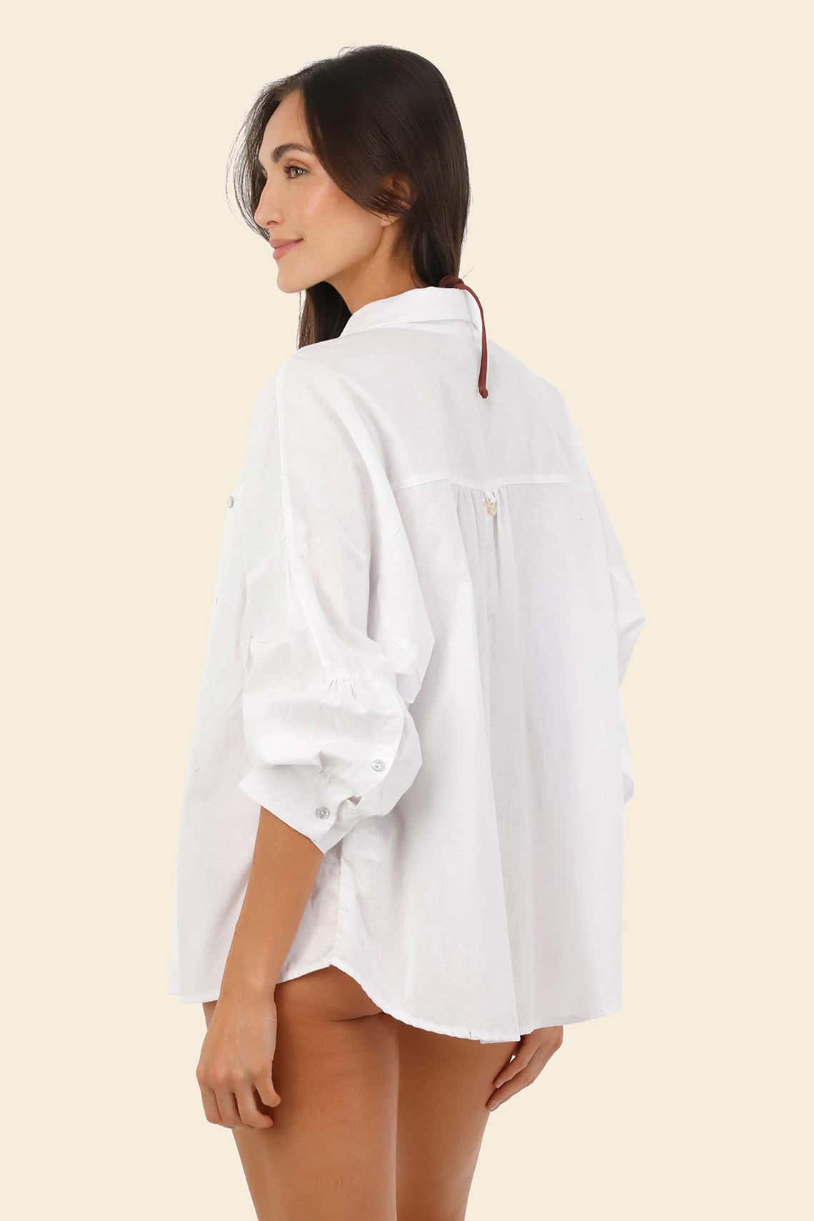 White Samara Shirt - miniatura 2