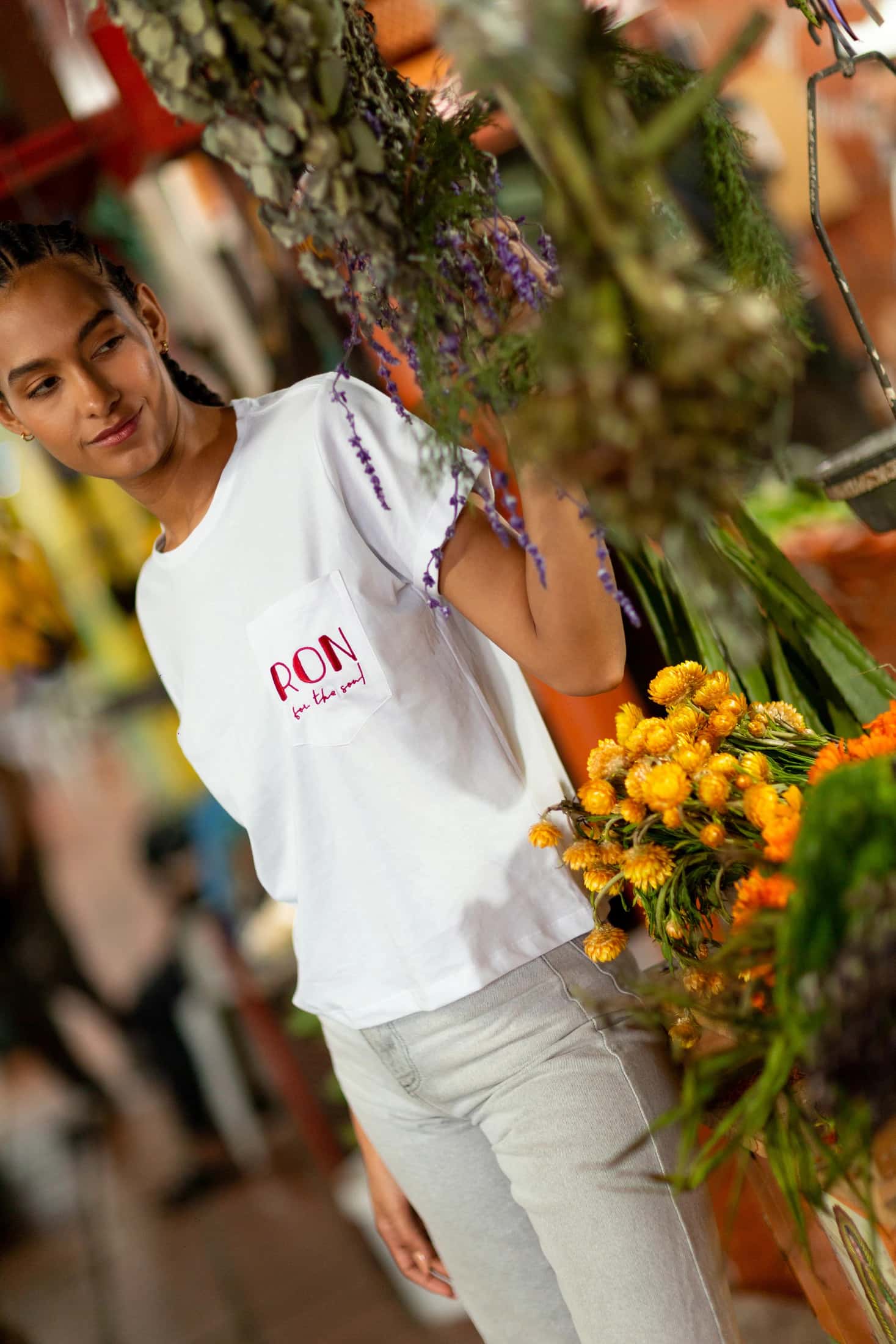 Ron For The Soul Embroidered Oversized Tee