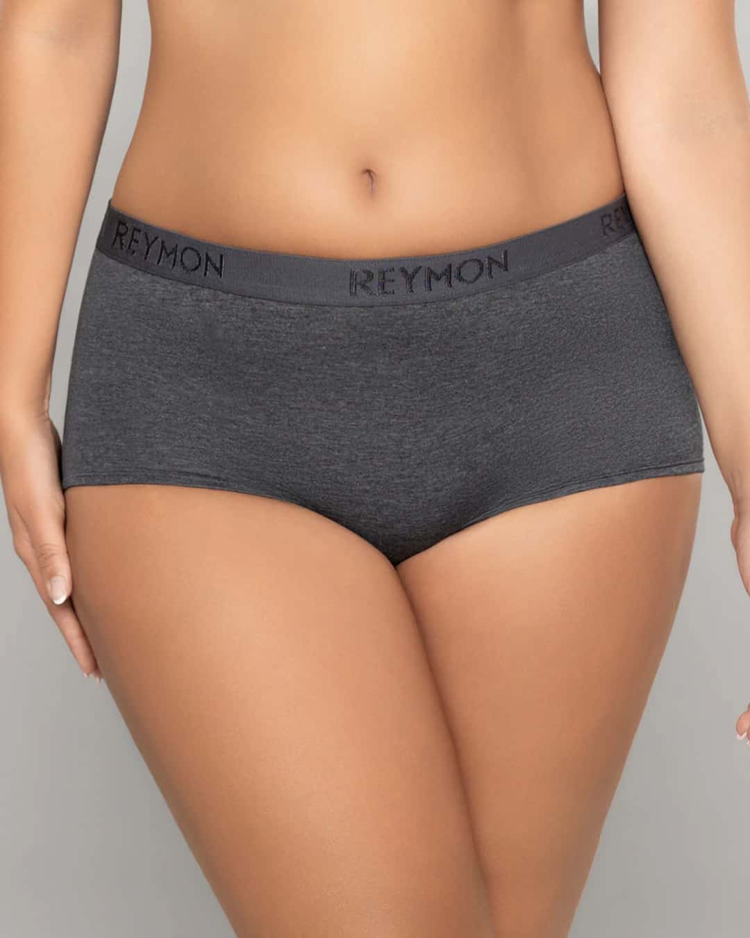 Boxer Femenino Tiro Alto en Algodón con Elástico Reymon Ref. 8011 - miniatura 18