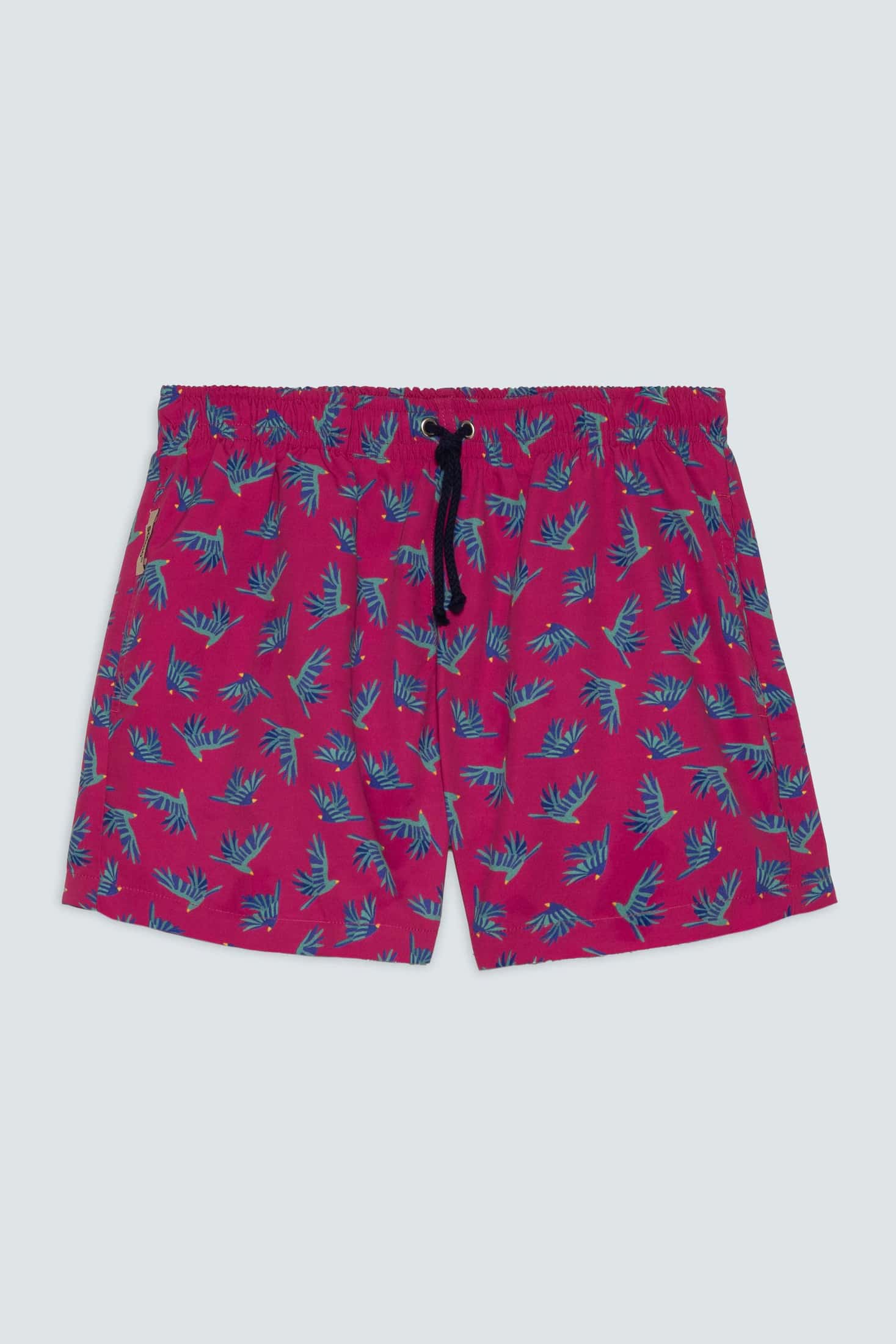 Men's swim trunk fuxia