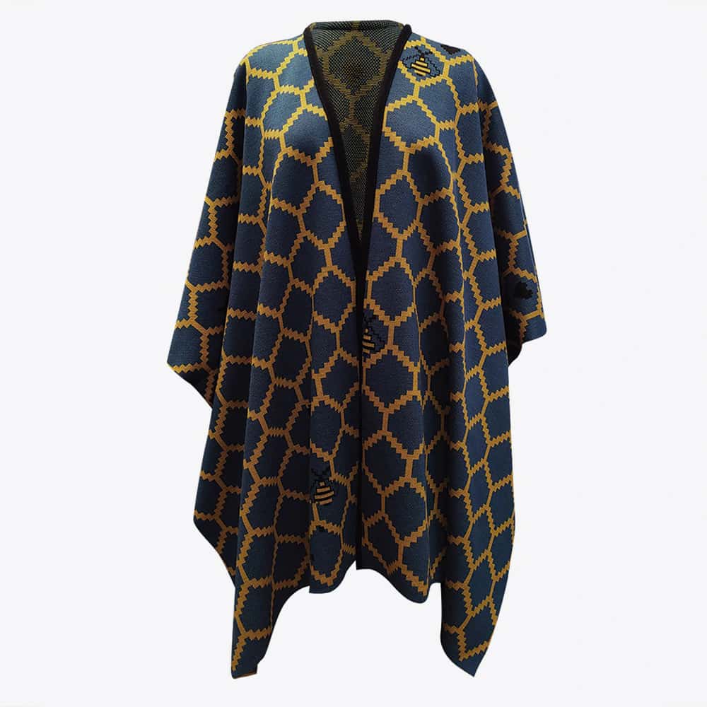 Poncho Dulce Azul