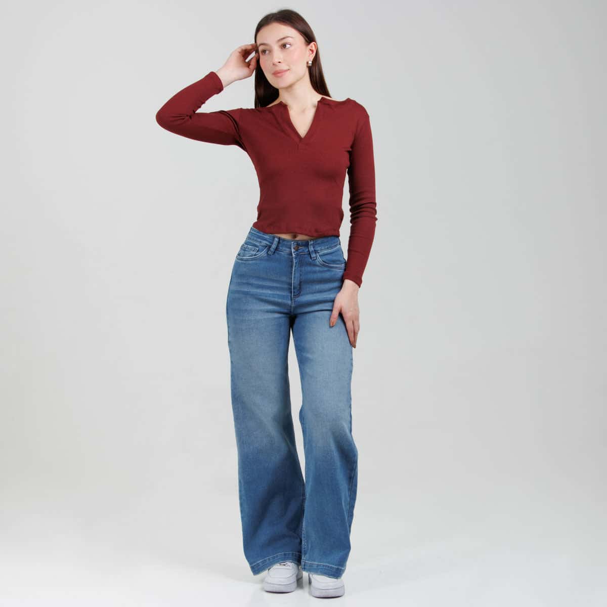 Jean wide leg Ax-3078 Licrado