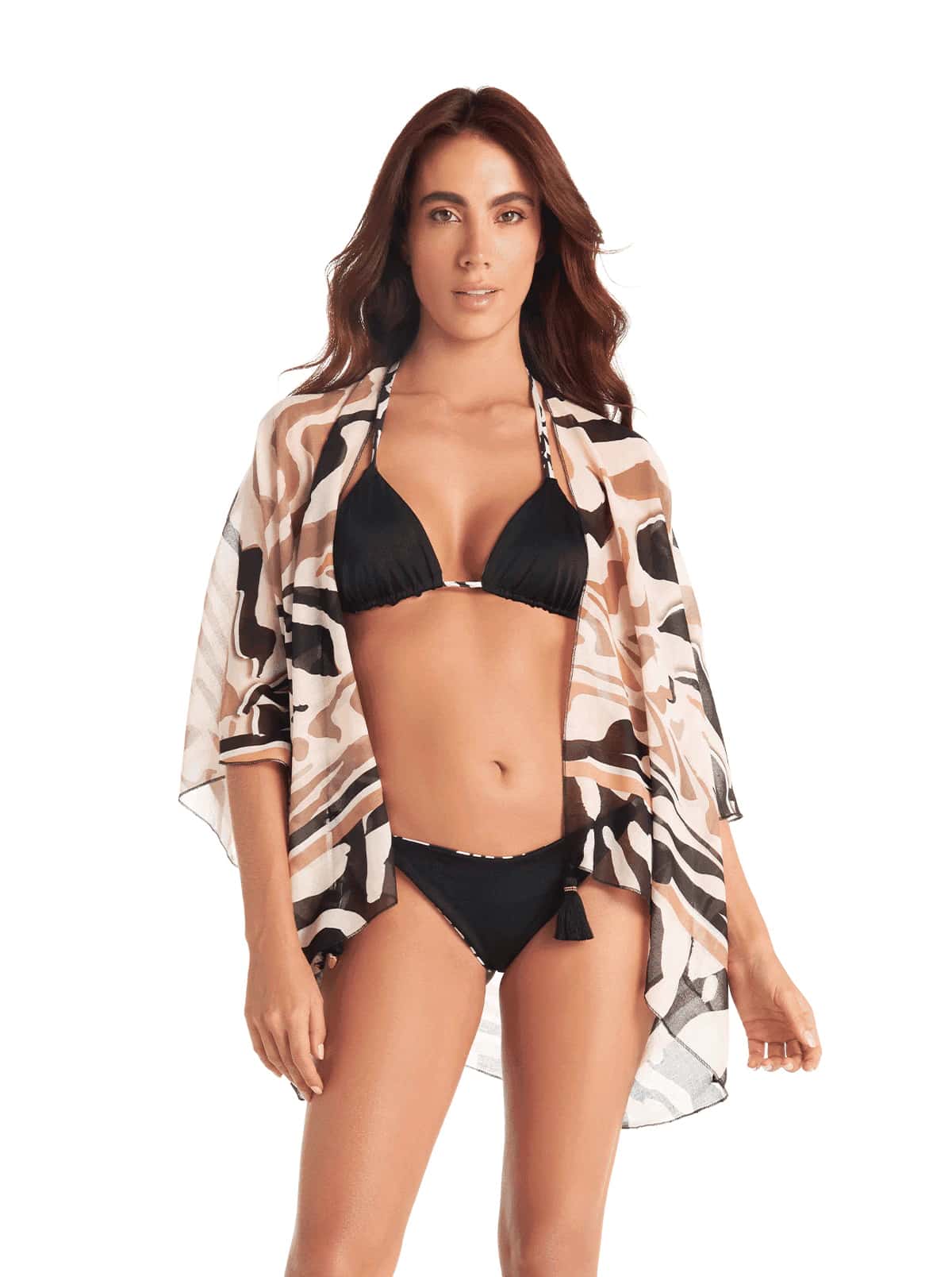 SALIDA DE BAÑO KIMONO 44025 - TELA EN MESH