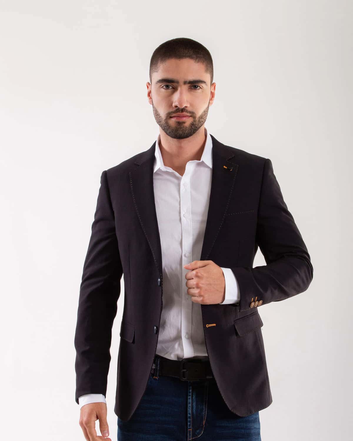 Blazer negro para hombre