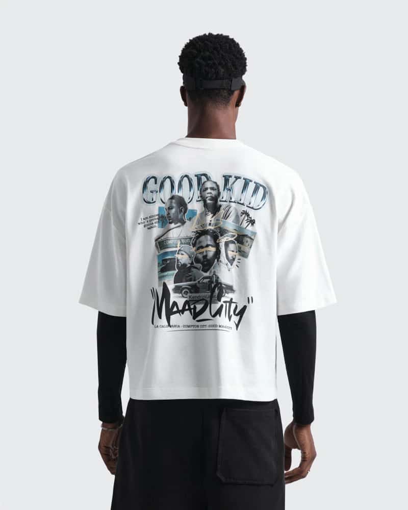 Camiseta Boxy Fit Maad City