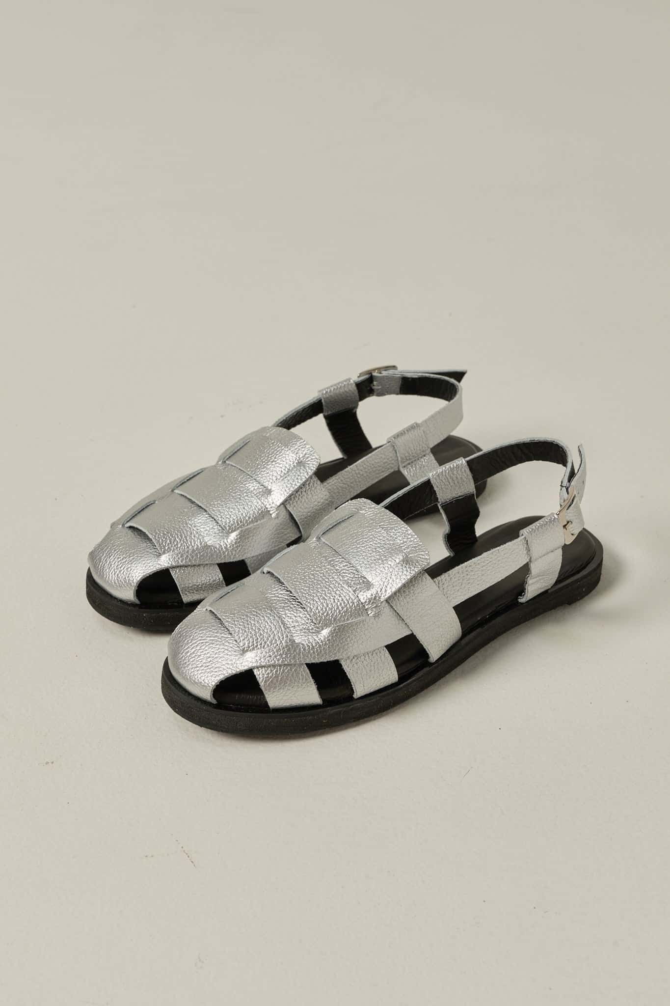 Sandalias Emma | Plateado