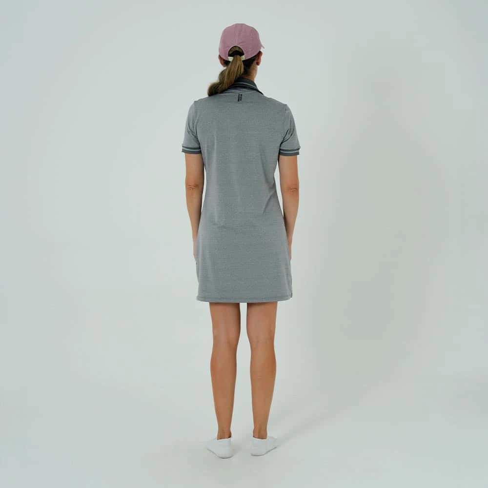 VESTIDO RUNNING/PÁDEL SERENE GRIS PARA MUJER - miniatura 2