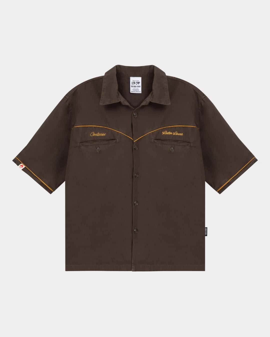 CAMISA CODISCOS Y LATIN LOVER CHOCOLATE - miniatura 1