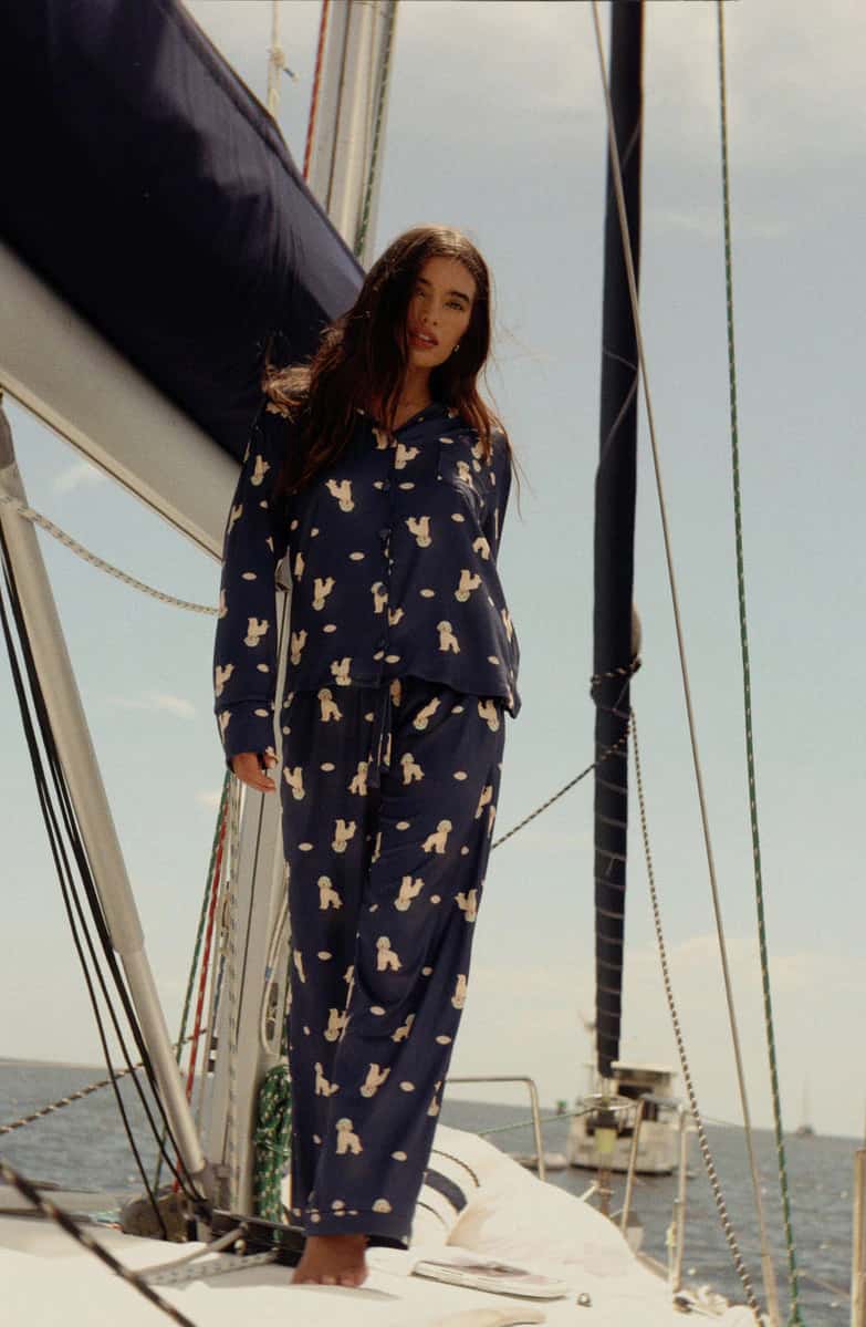 Set Pantalon Amsterdam Dachshund Navy - miniatura 2