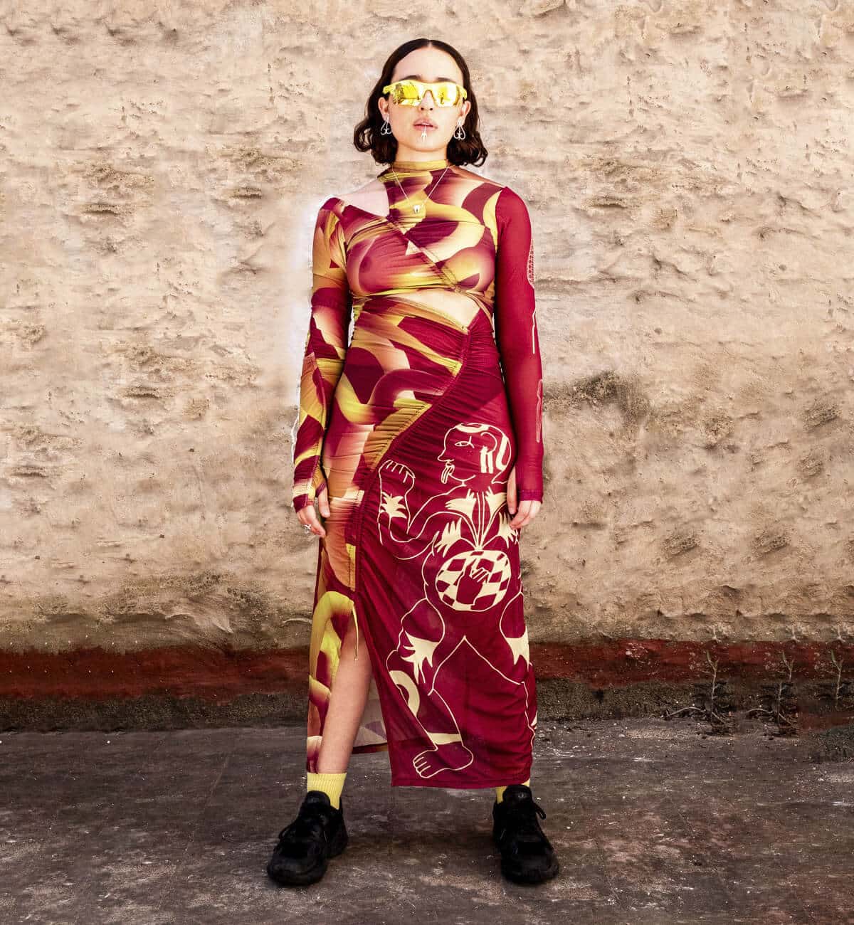 ✴︎Vestido de Malla Insaciable 🩸 Cc: Caníbal ✴︎ Longitud Ajustable ✴︎