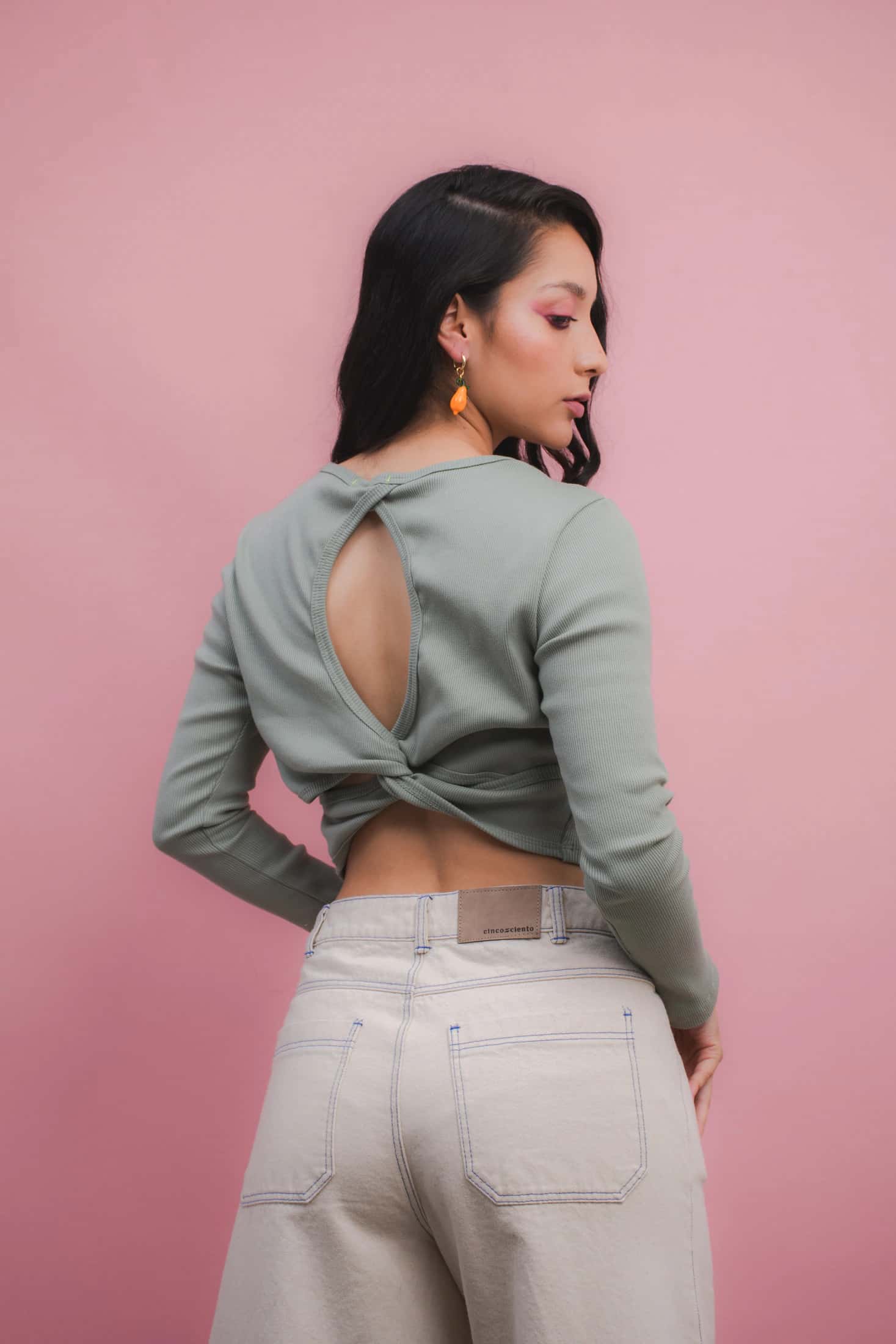Top ADN Cut-Out Jade - miniatura 3