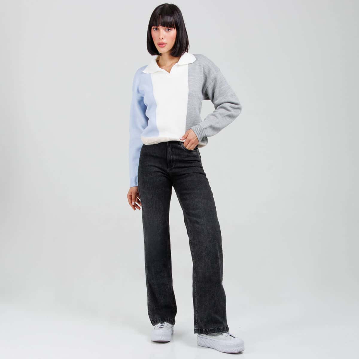 Jean Axspen Wide leg Ax-3095 Licrado - miniatura 1