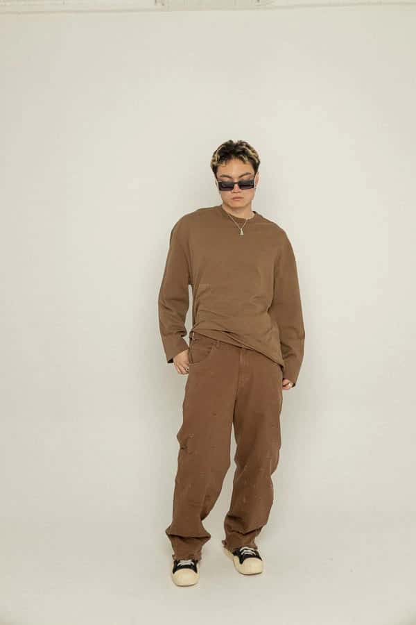Buzo Unspeakable Long Sleeve-Marrón - miniatura 7