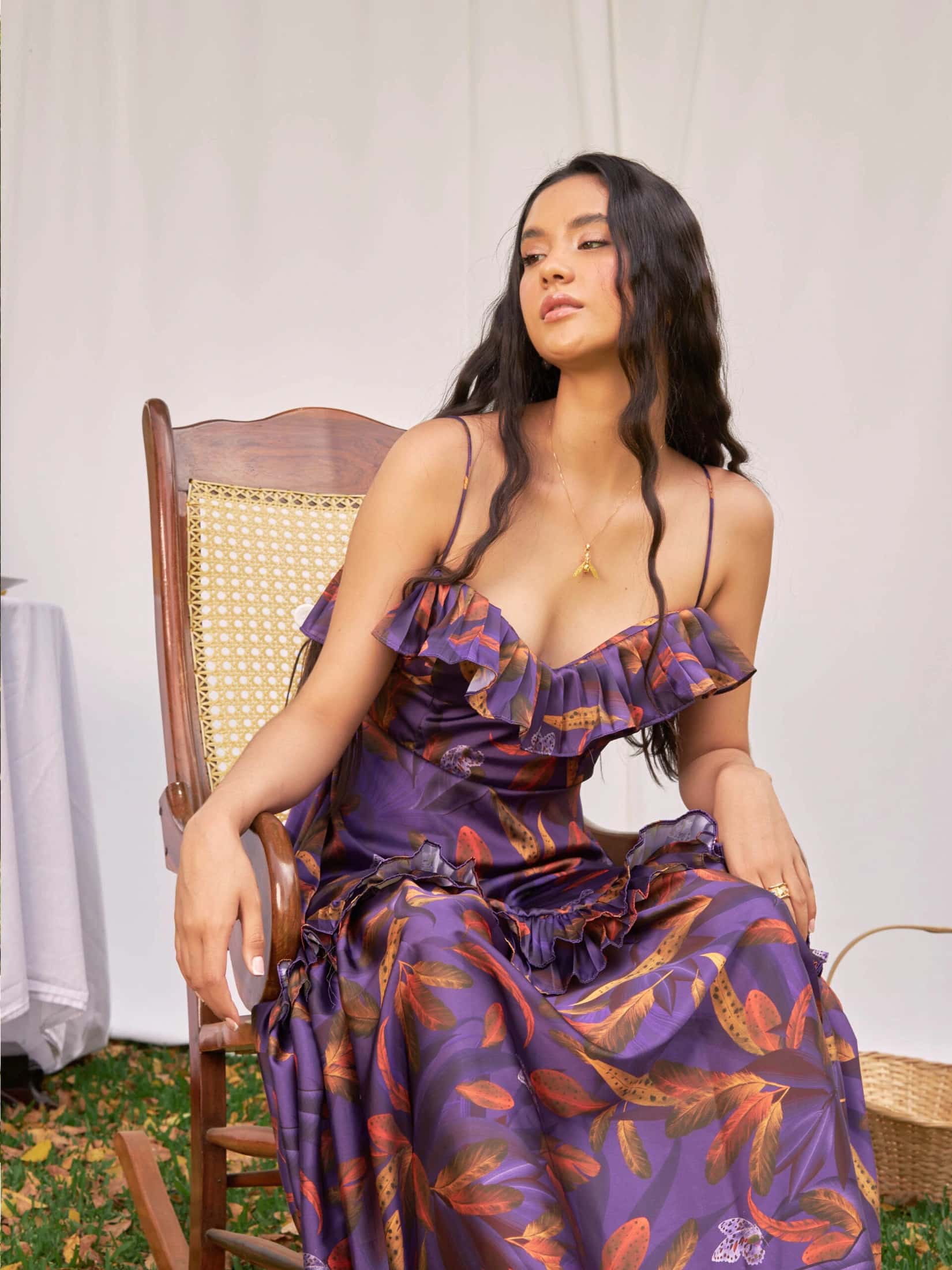 Vestido Pascal Estampado Multimorado - miniatura 3