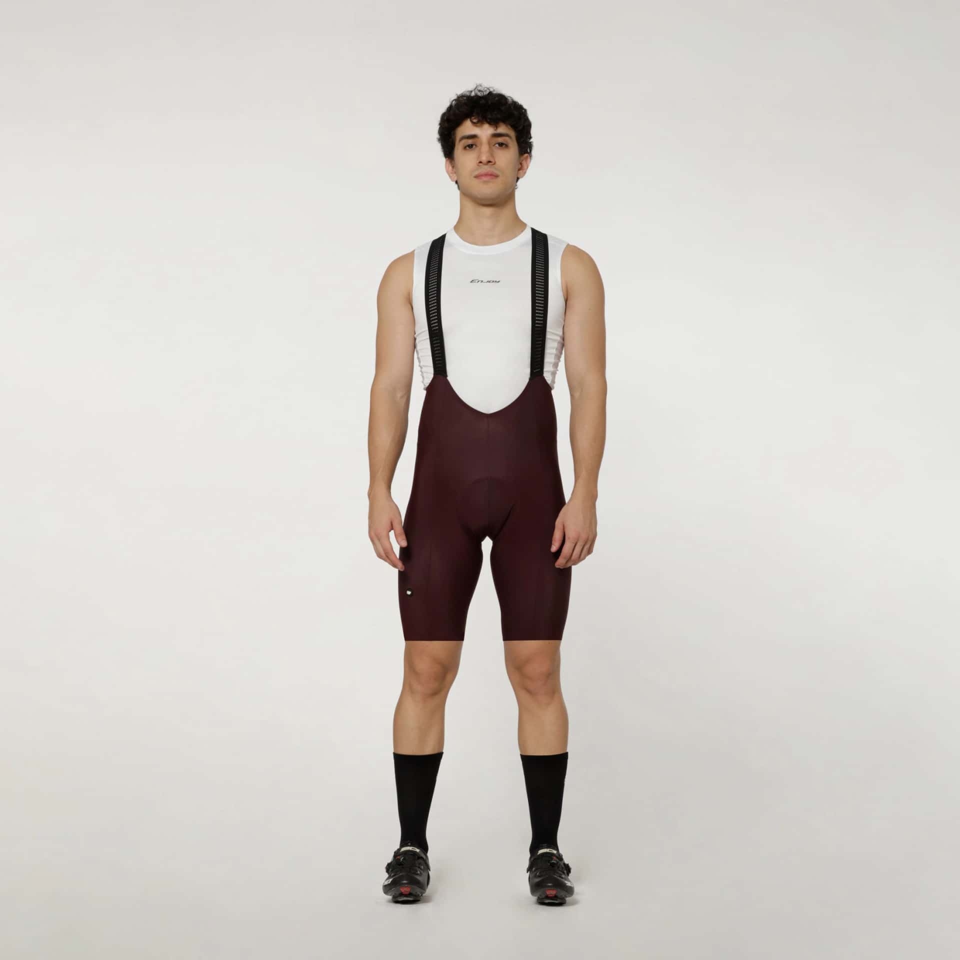Pantaloneta Venge Vinous Masculino con cortes - miniatura 1