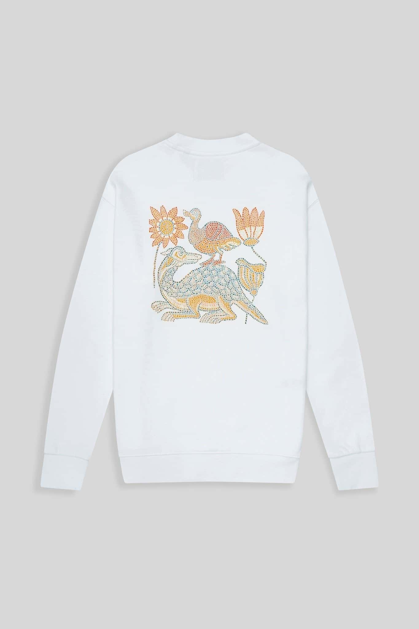 Men's san vitale sweatshirt white