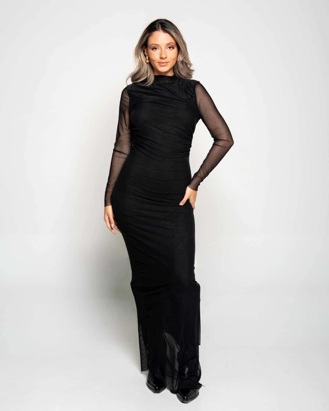 Vestido Nira Negro - miniatura 2