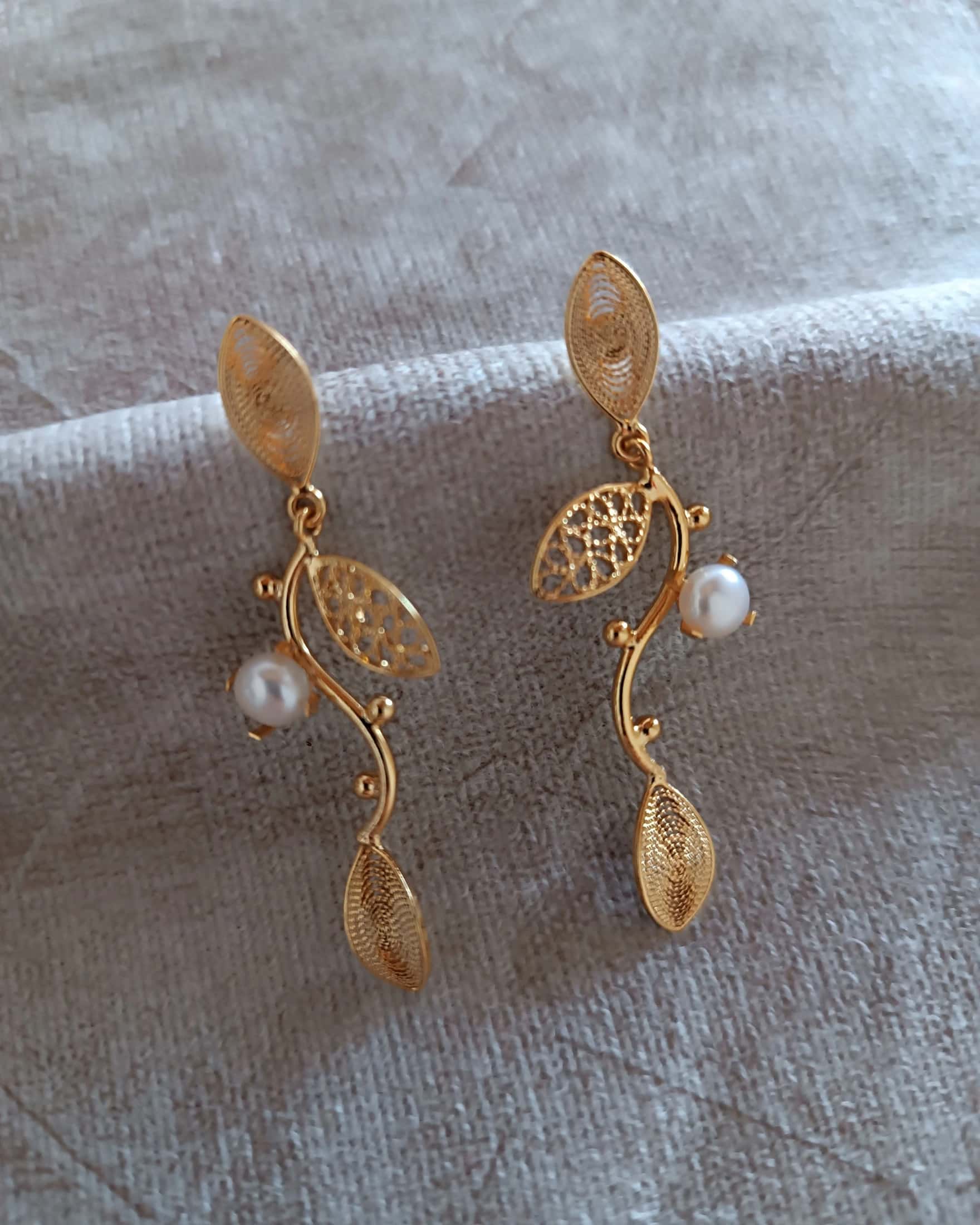 Aretes en filigrana Ramona - miniatura 4