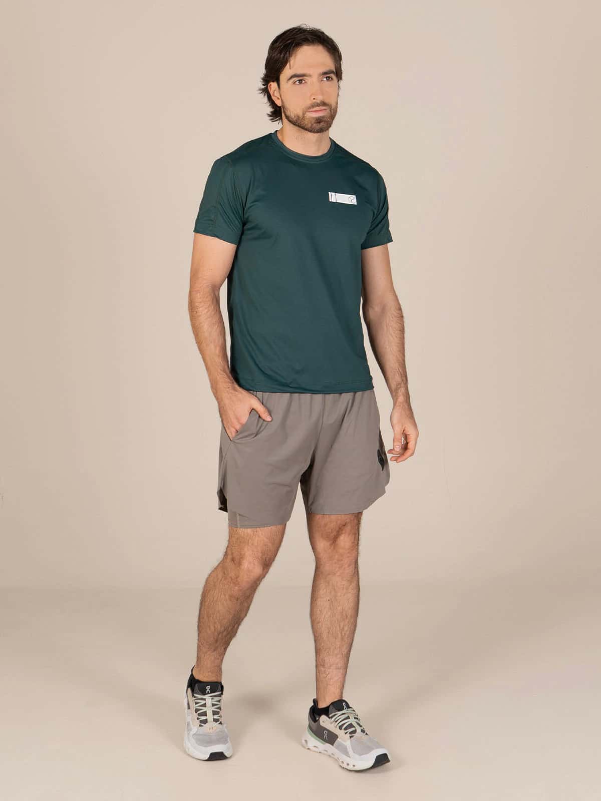 Pantaloneta Franco Aruba Gray