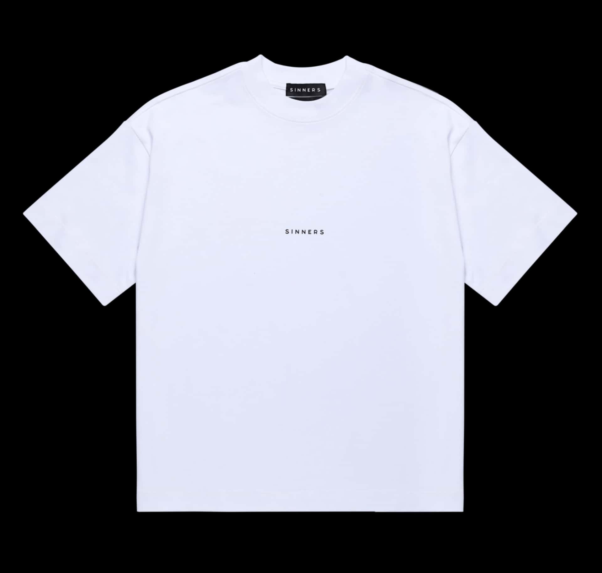 CENTER LOGO WHITE T-SHIRT