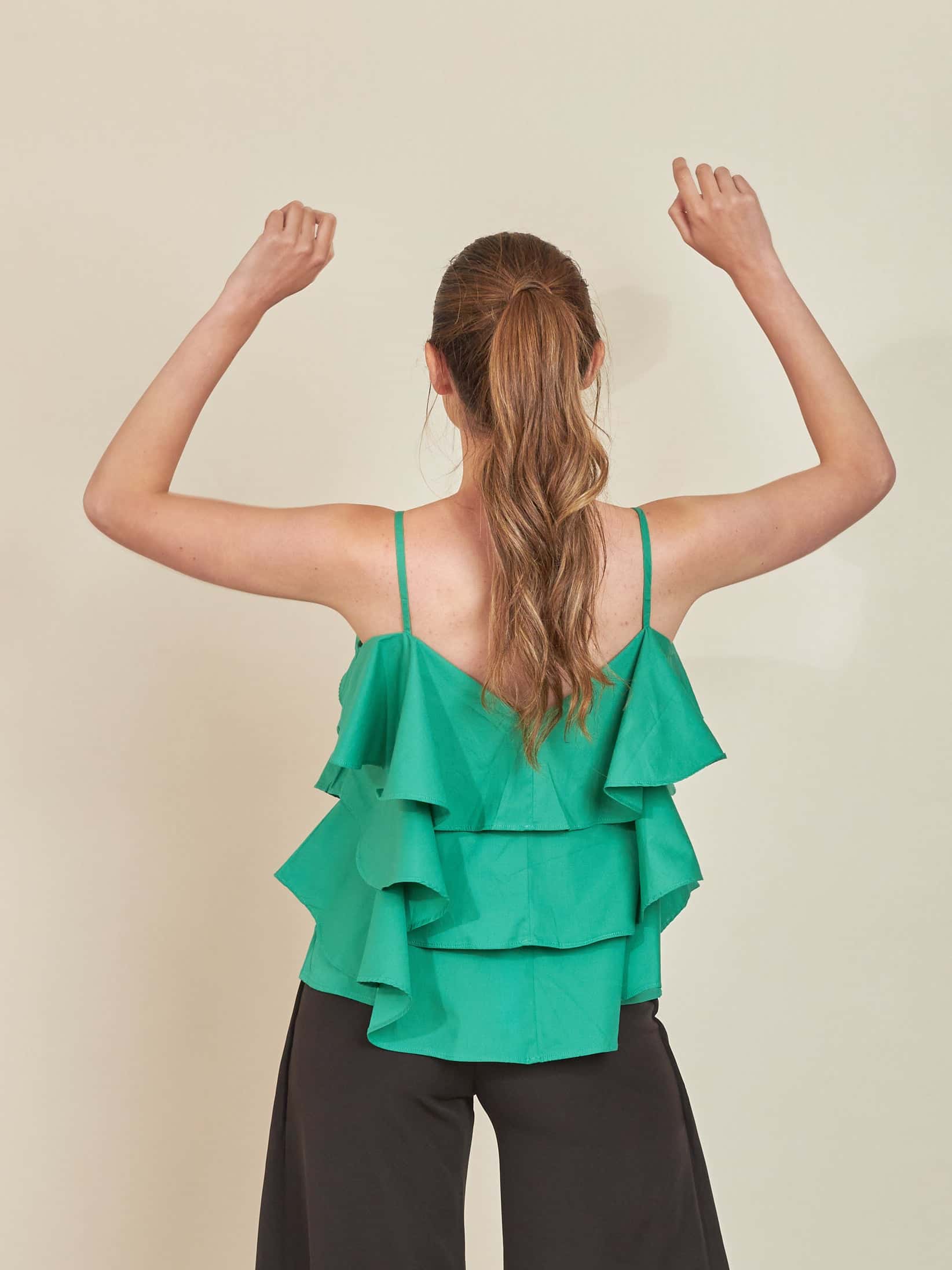 Blusa Salonica Verde - miniatura 4
