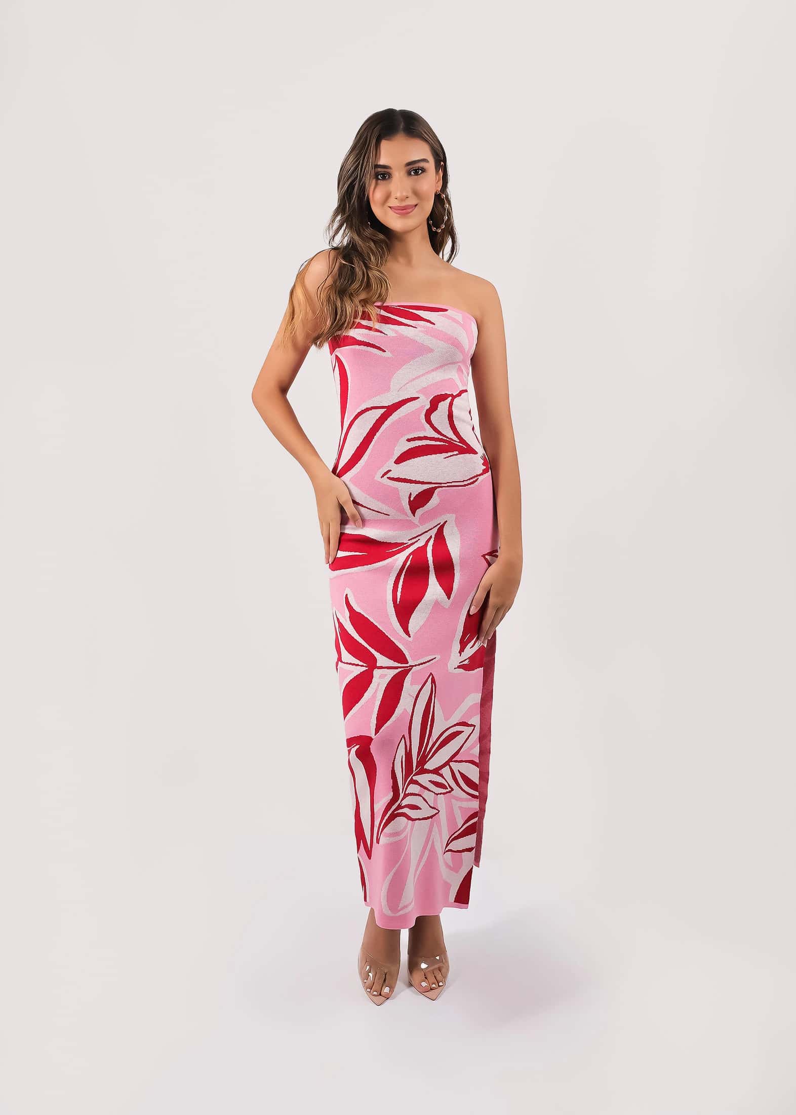 Vestido Tropical Pink