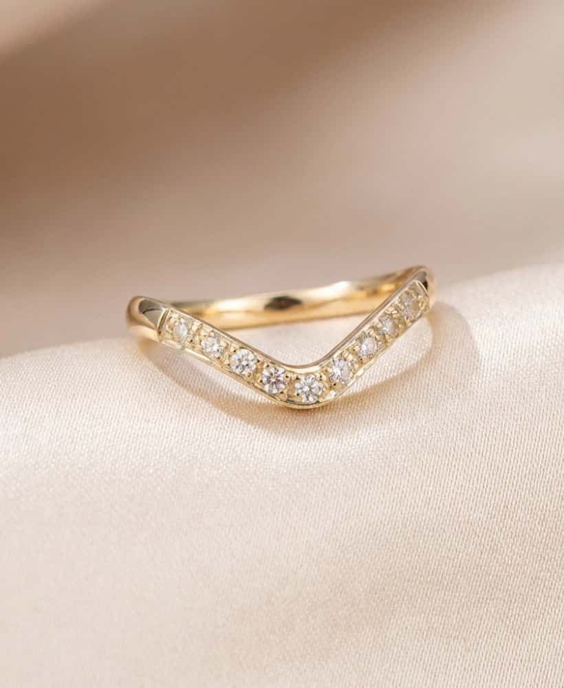 Anillo Cintillo Oro 18K