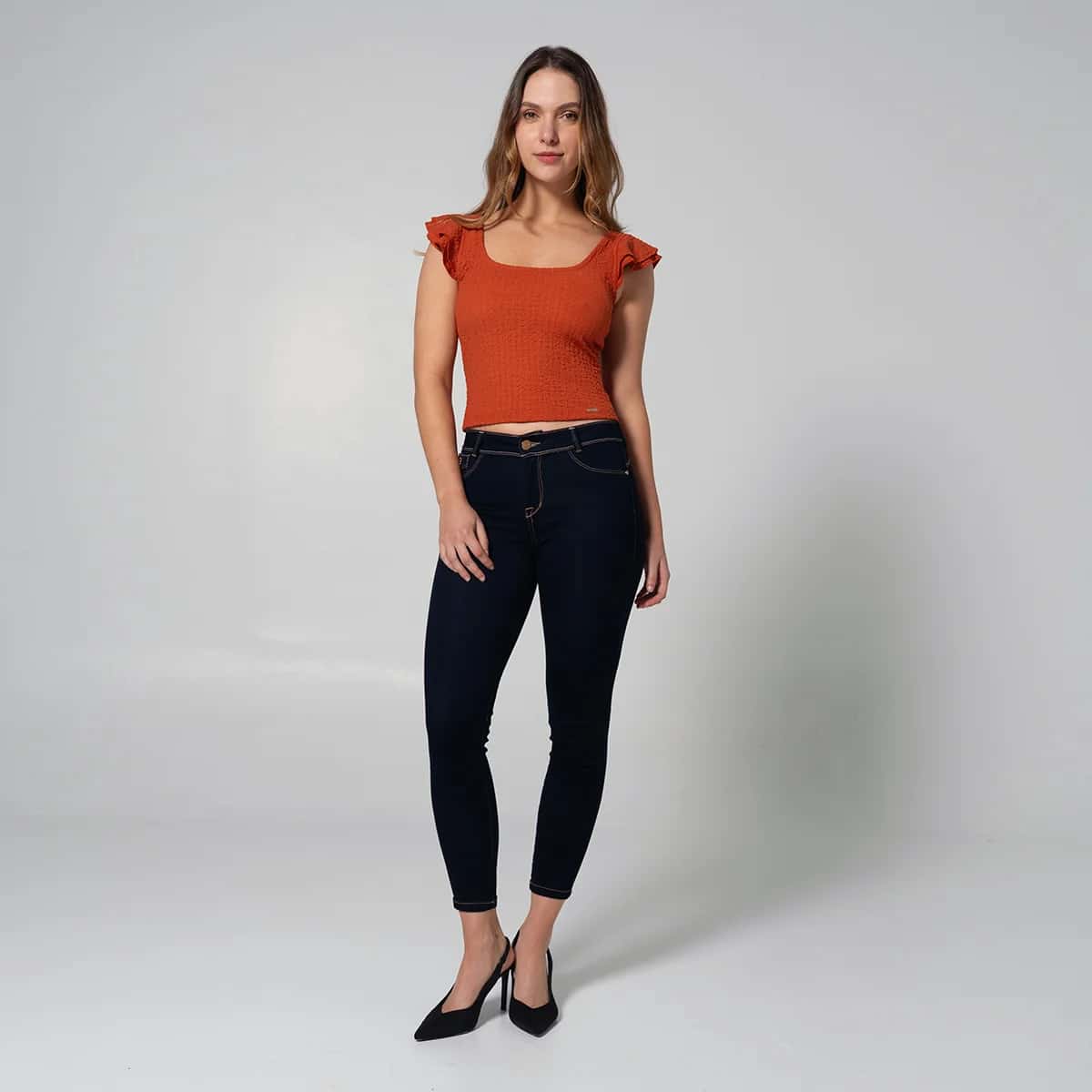Blusa Manga Sisa Slim Famax - miniatura 3