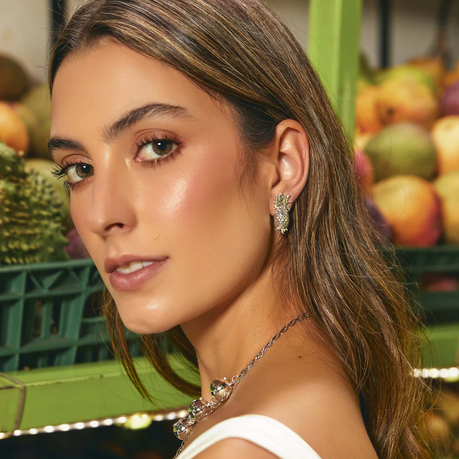 Aretes de piña