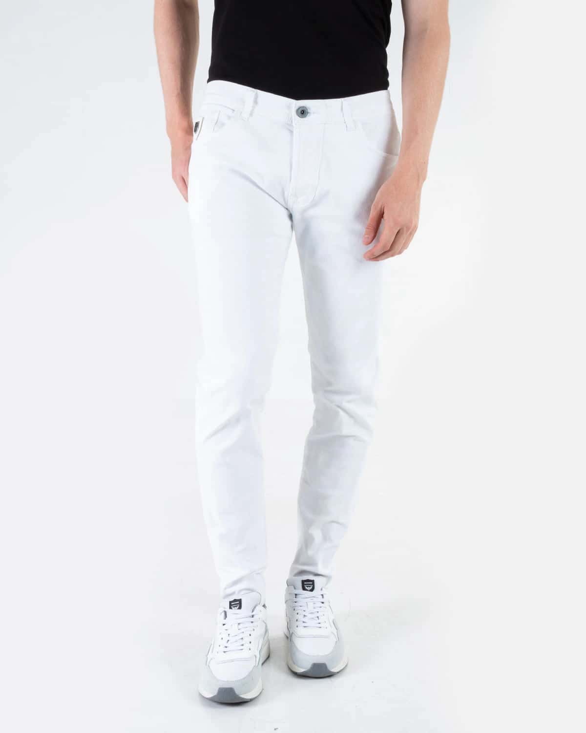 Jean blanco para hombre