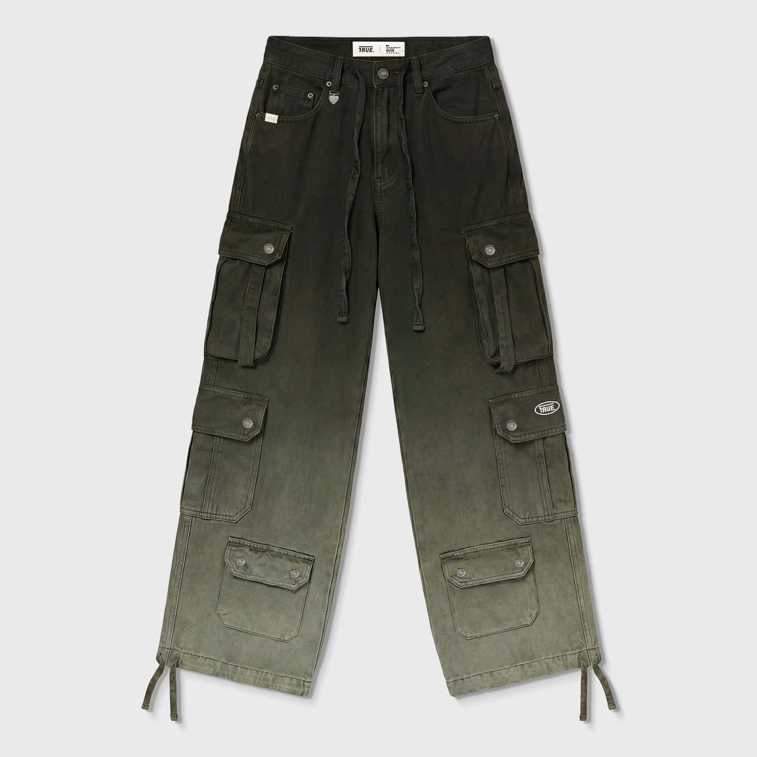 Utility Pocket Cargo Pants - Green