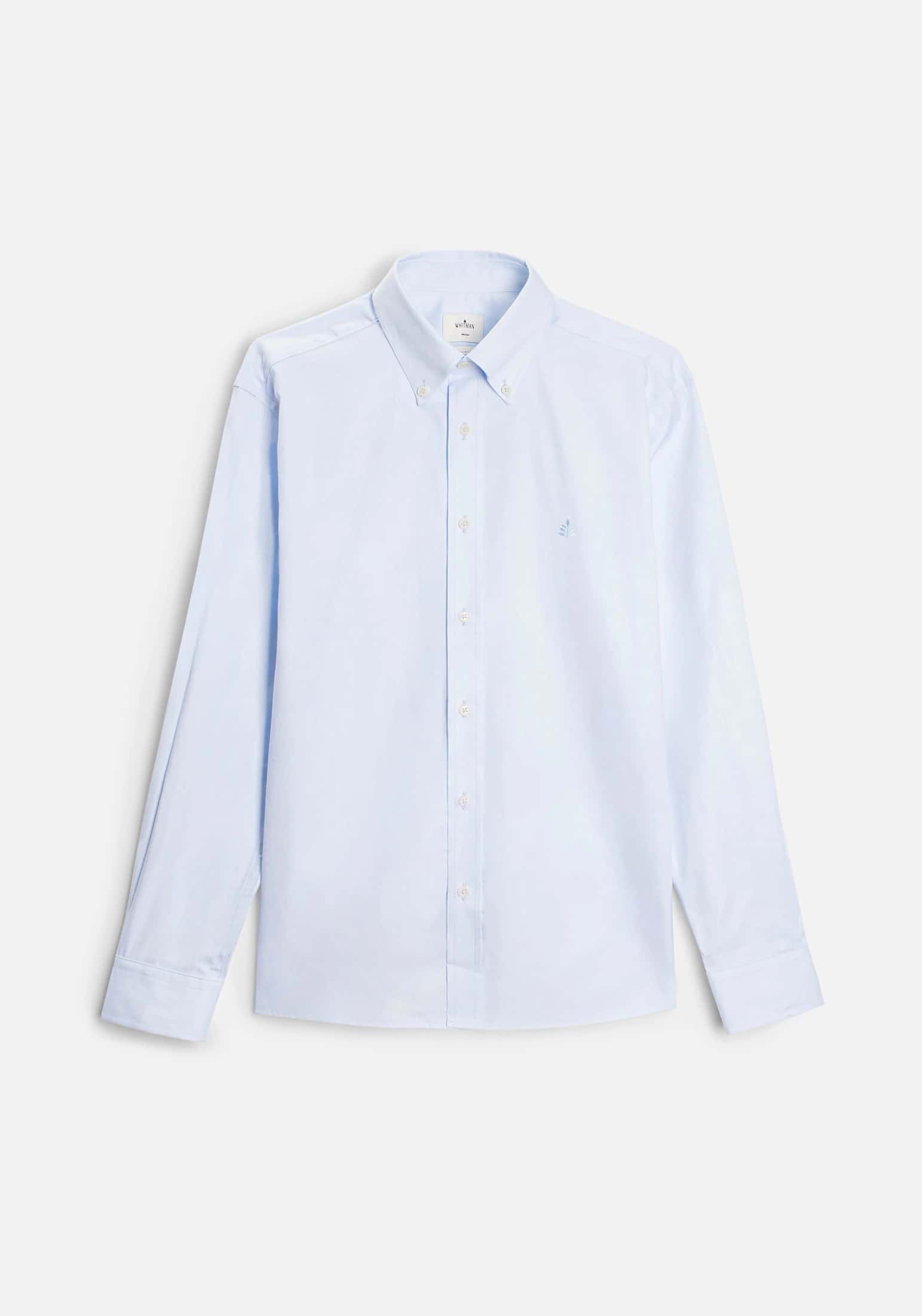 Camisa H CBD Unicolor L-Atn Azul Claro