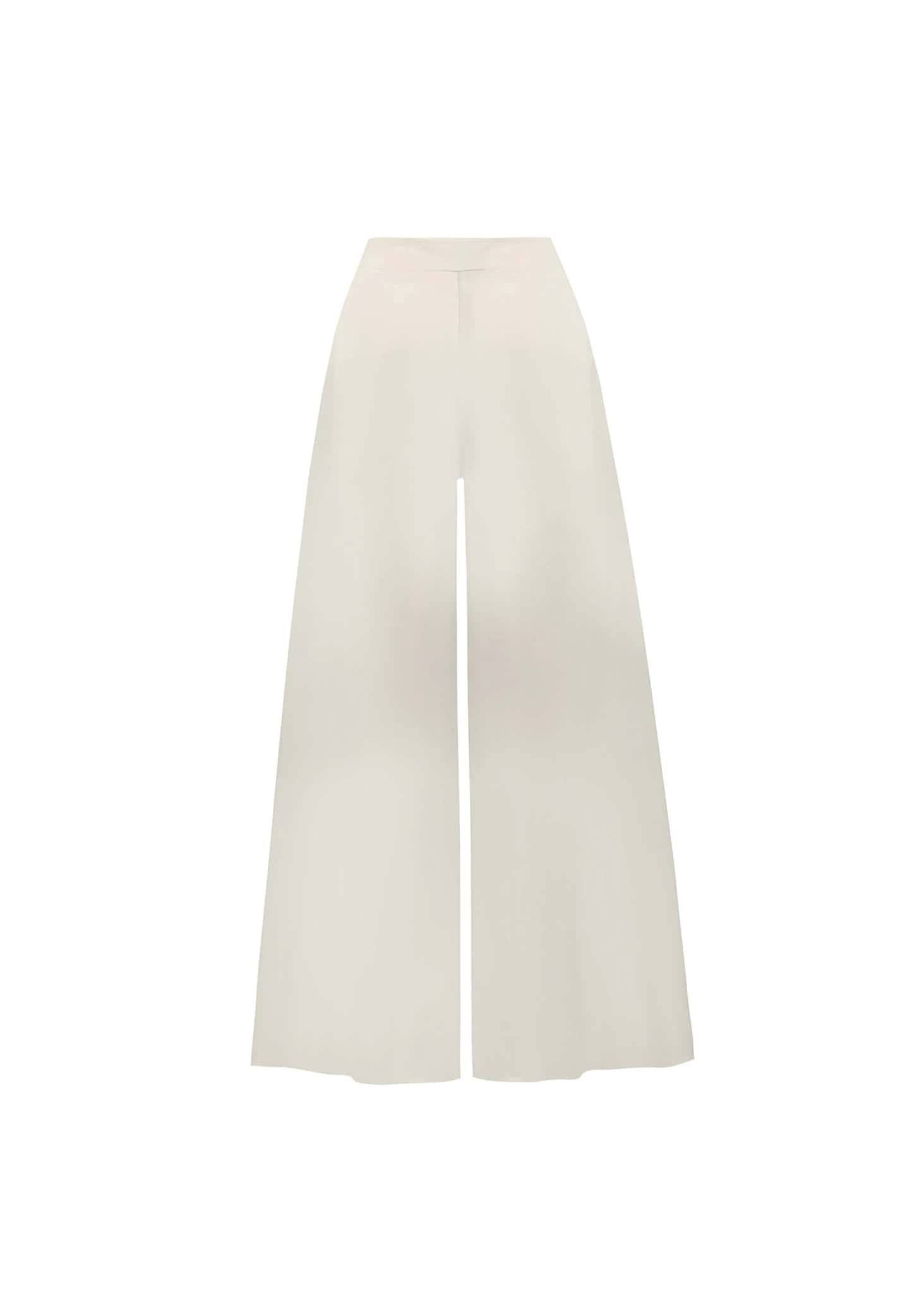 Pantalón ancho satinado