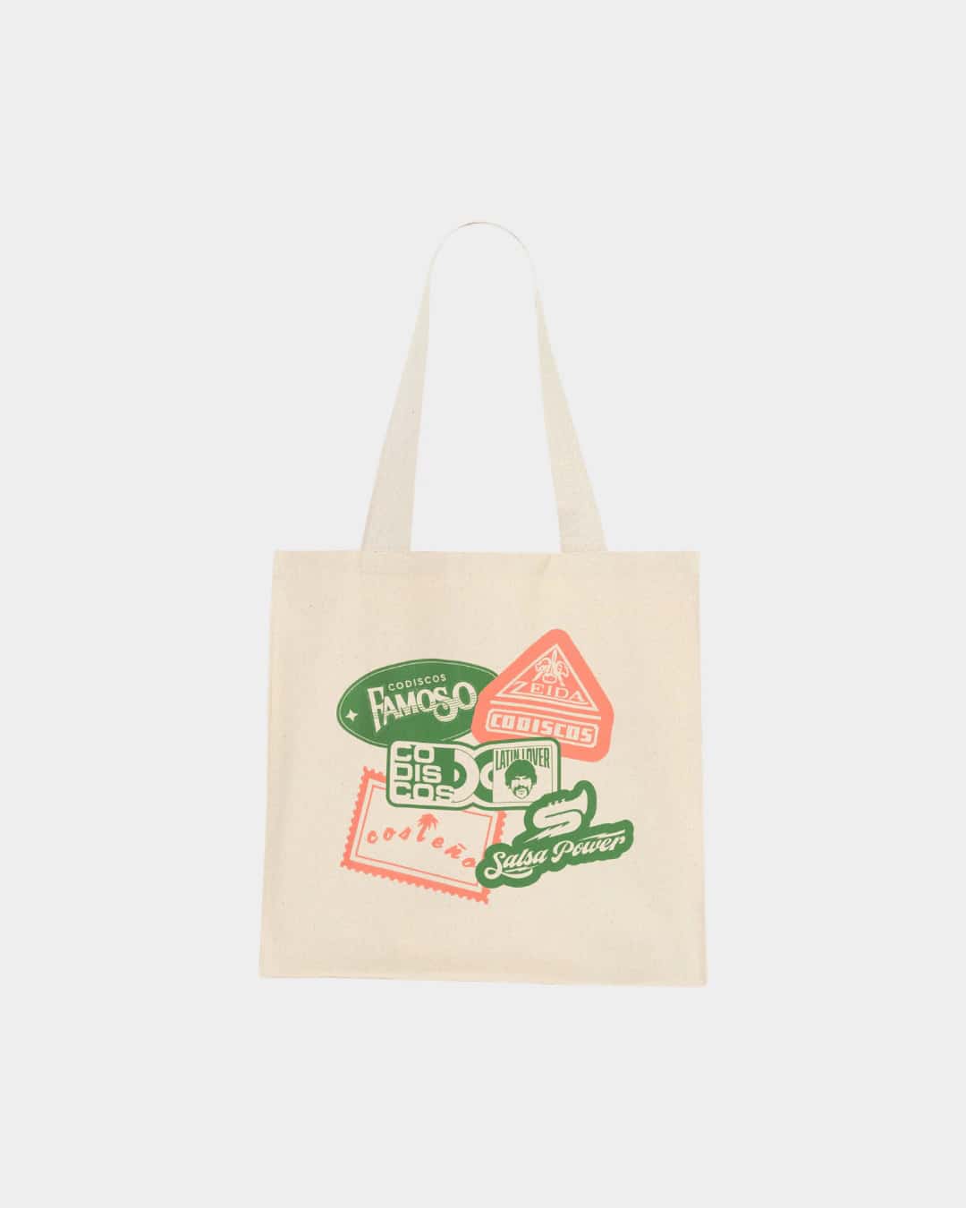 TOTE BAG CODISCOS Y LATIN LOVER