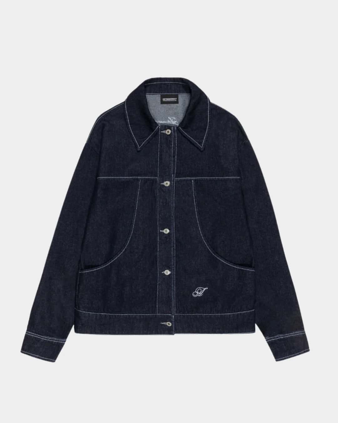 CHAQUETA DENIM - AZUL RAW