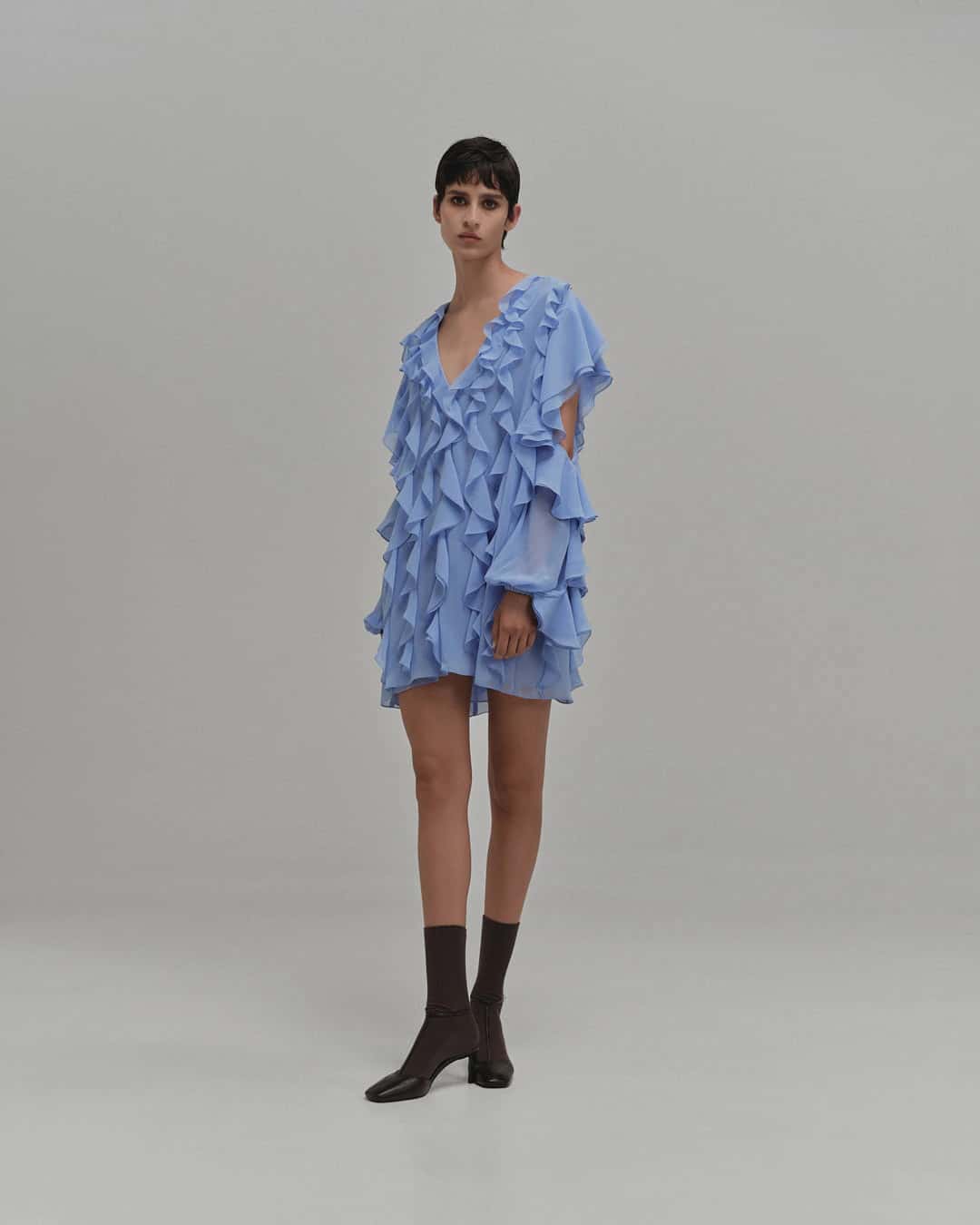 "DALIA" MINI DRESS - miniatura 2