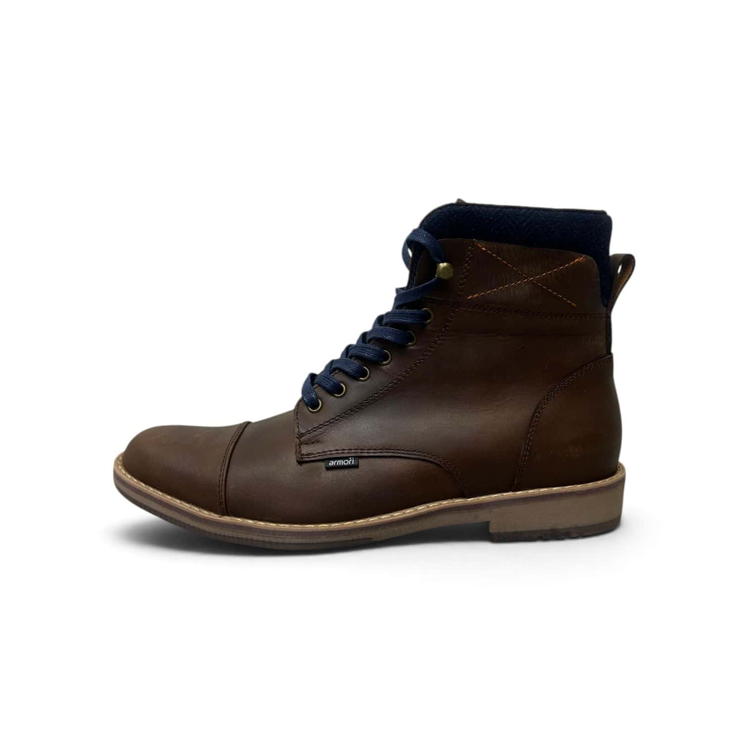 Botas de cuero para hombre cafés| Armori x Los Caballeros - miniatura 2
