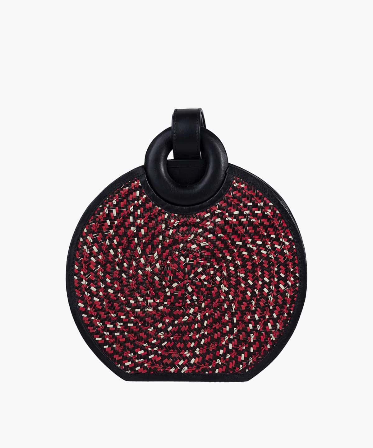 Manexca in Raffia and Leather