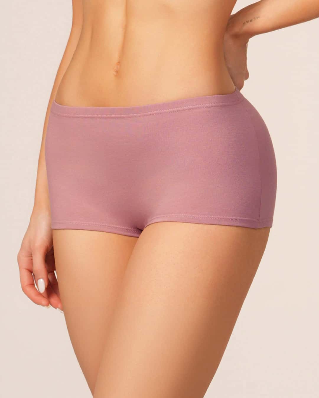 Boxer Femenino Tiro Alto en Algodón Suave Ref. 8099 - miniatura 4