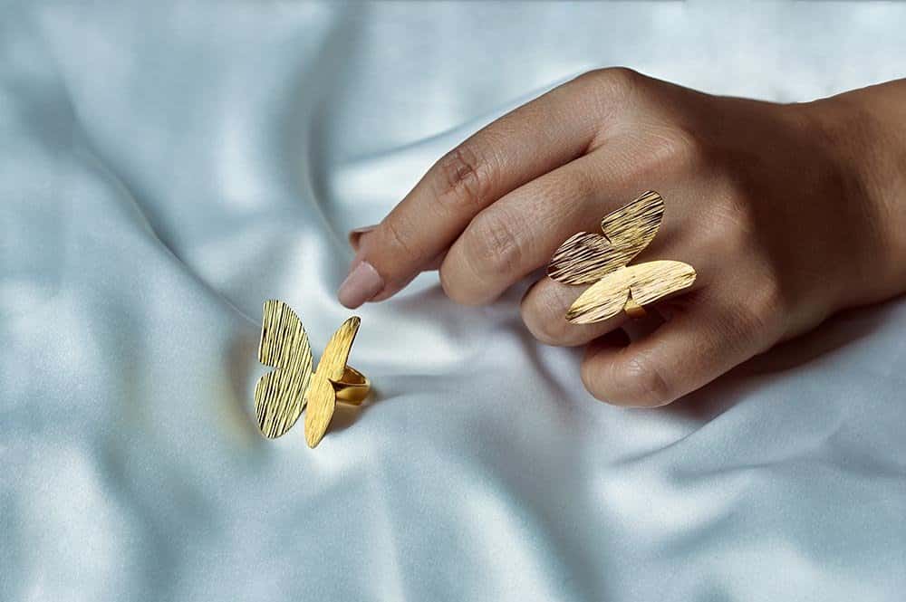 Anillo Mariposa