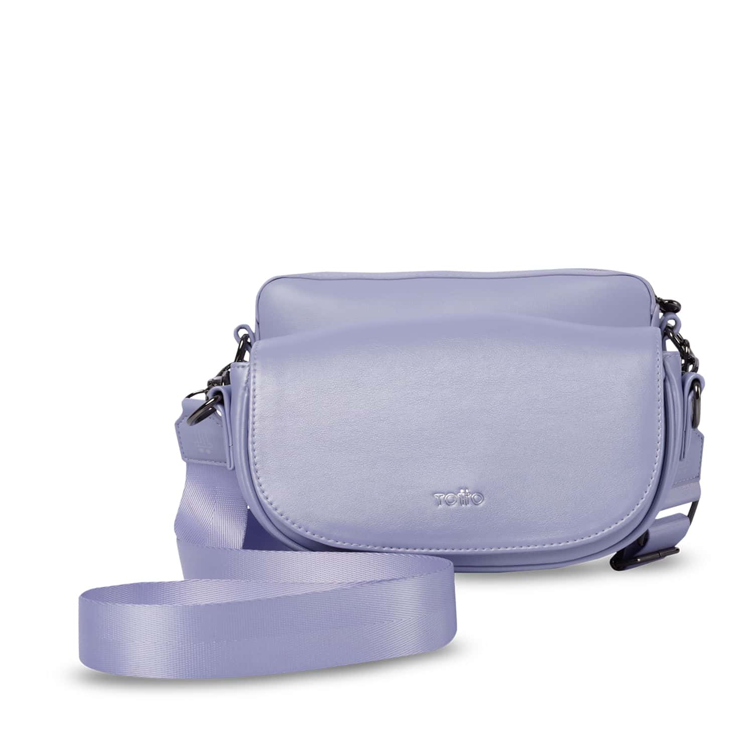 Set X 2 Bolsos para Mujer Style tipo Crossbody Pequeño Morado