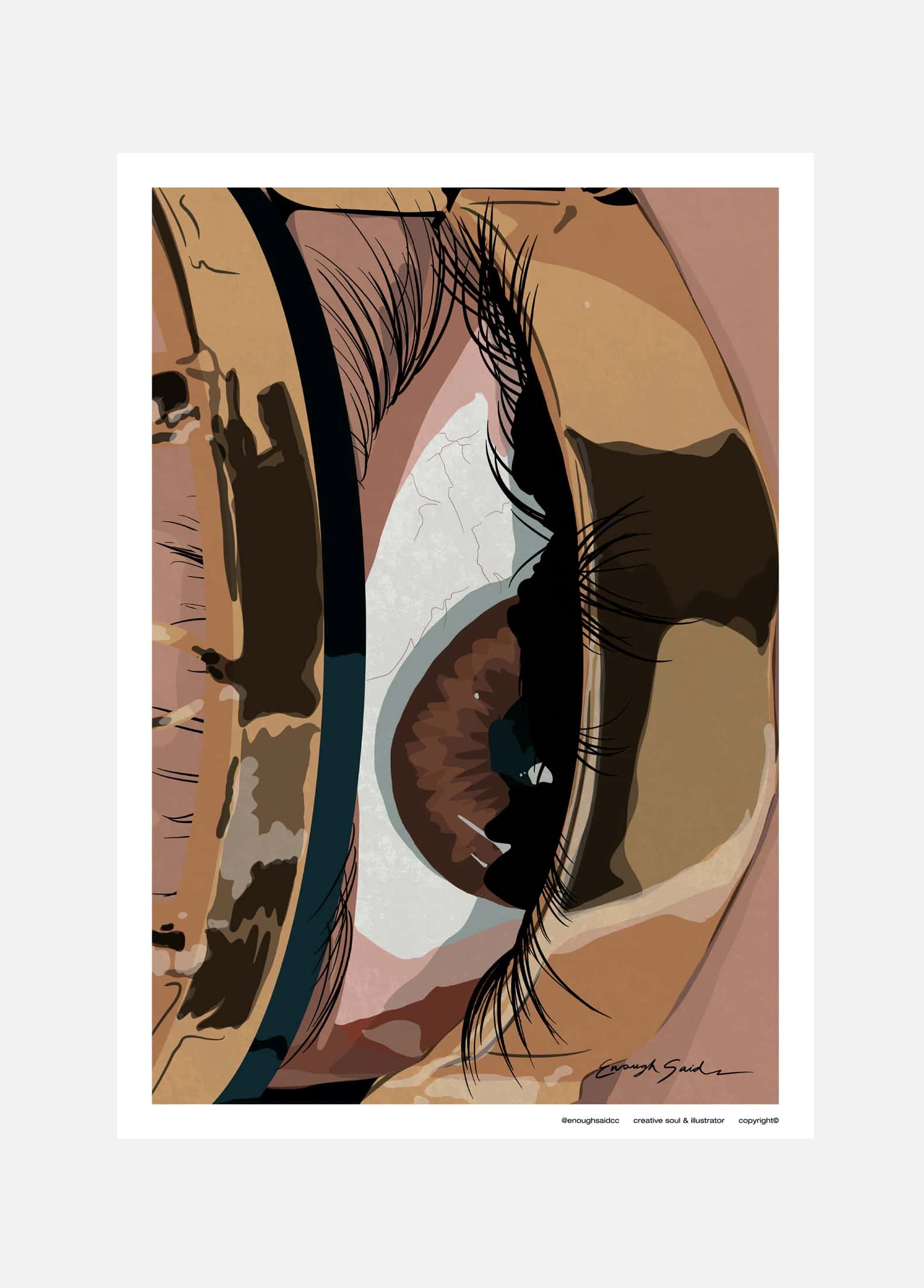 Poster Mascara | Enough Said